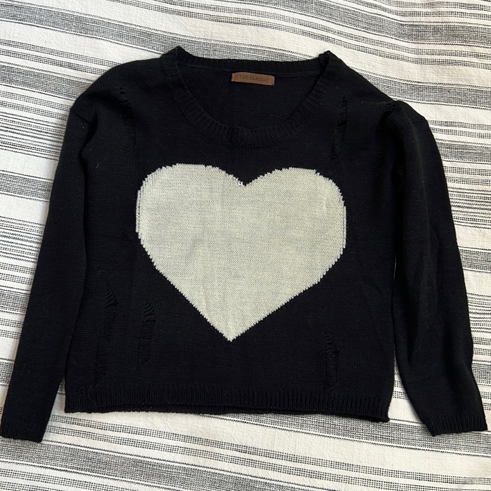The Classic black sweater